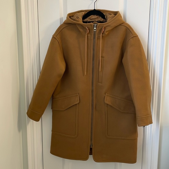 NWT Madewell Lynnford Coat in Insuluxe Fabric - Picture 1 of 11